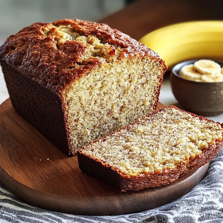 Easy Moist Banana Bread