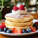 Fluffy Japanese Soufflé Pancakes: A Breakfast Masterpiece