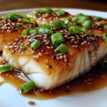 Ginger Soy Glazed Cod