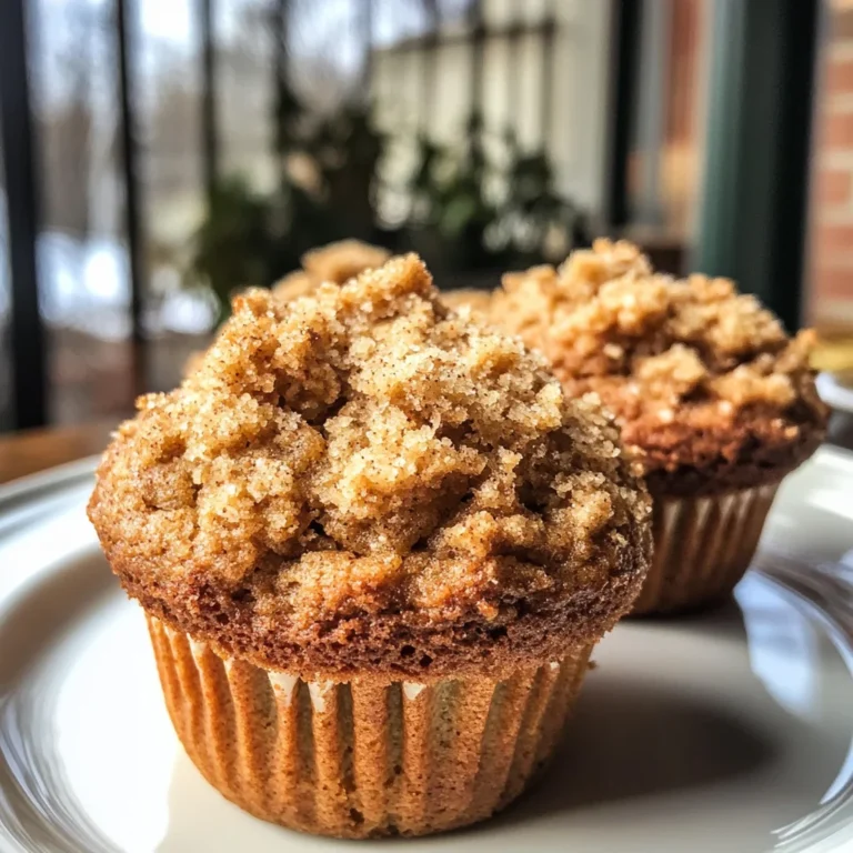 Gingerbread Coffeecake Muffins