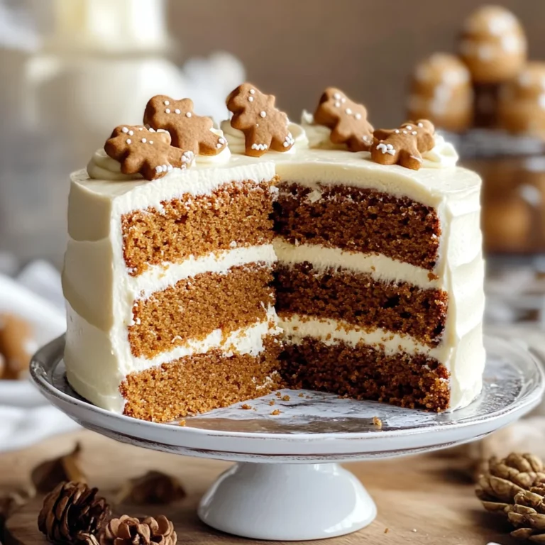 Gingerbread Layer Cake