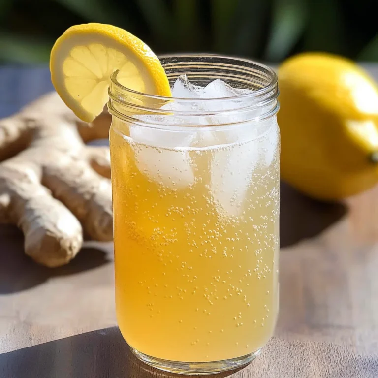 Homemade Ginger Ale