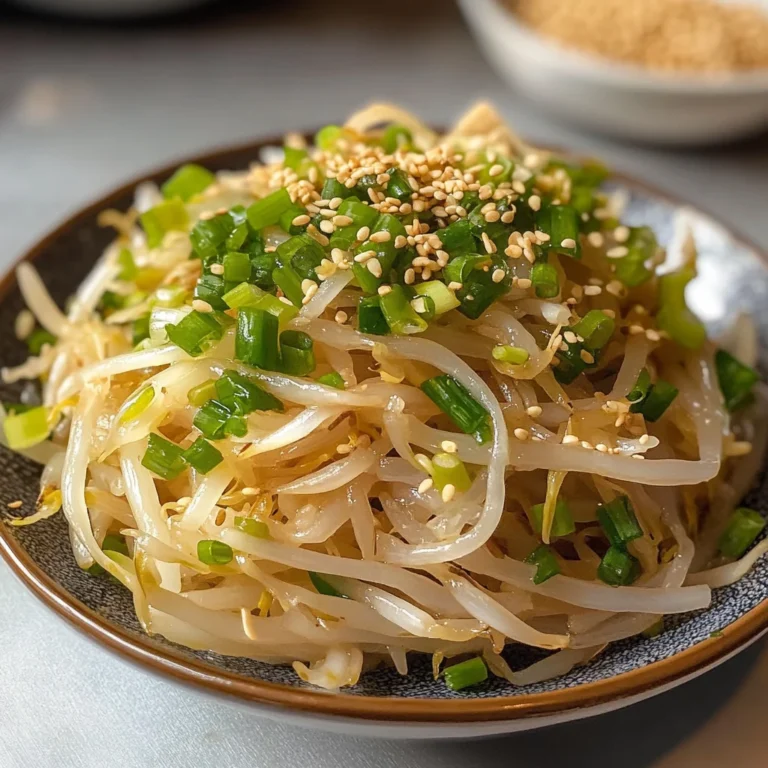 Korean Bean Sprout Salad (Kongnamul Muchim)