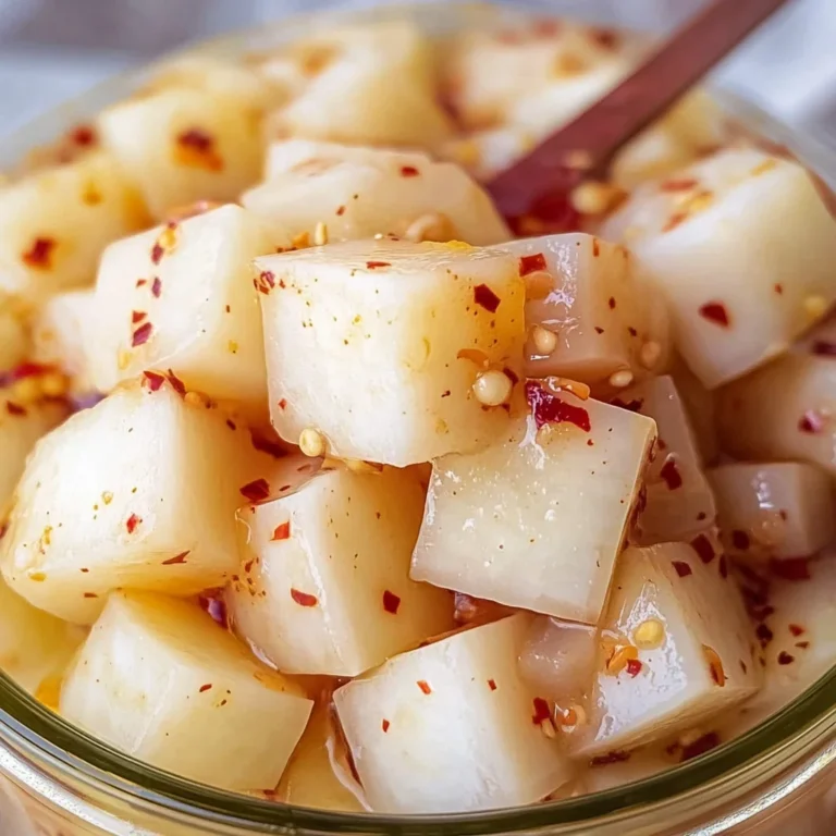 Korean Pickled Radish (Pickled Daikon Radish)