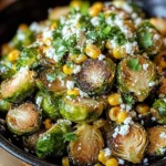 Mexican Street Corn Brussels Sprouts: A Flavorful Twist on a Classic Dish