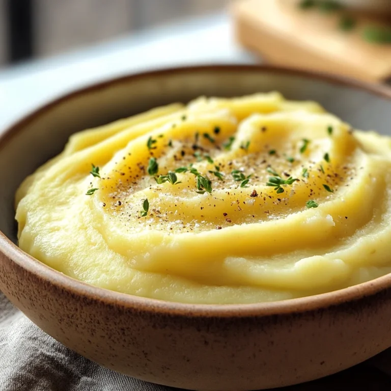 Michelin Potato Purée