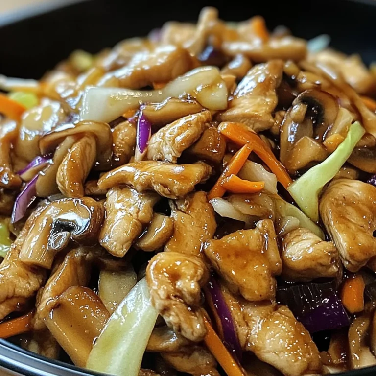 Moo Shu Chicken Recipe