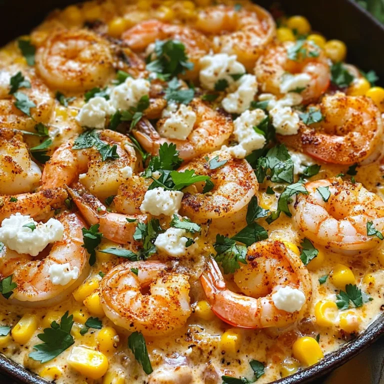 Shrimp and Creamed Corn (30 Minutes, One-Pan)