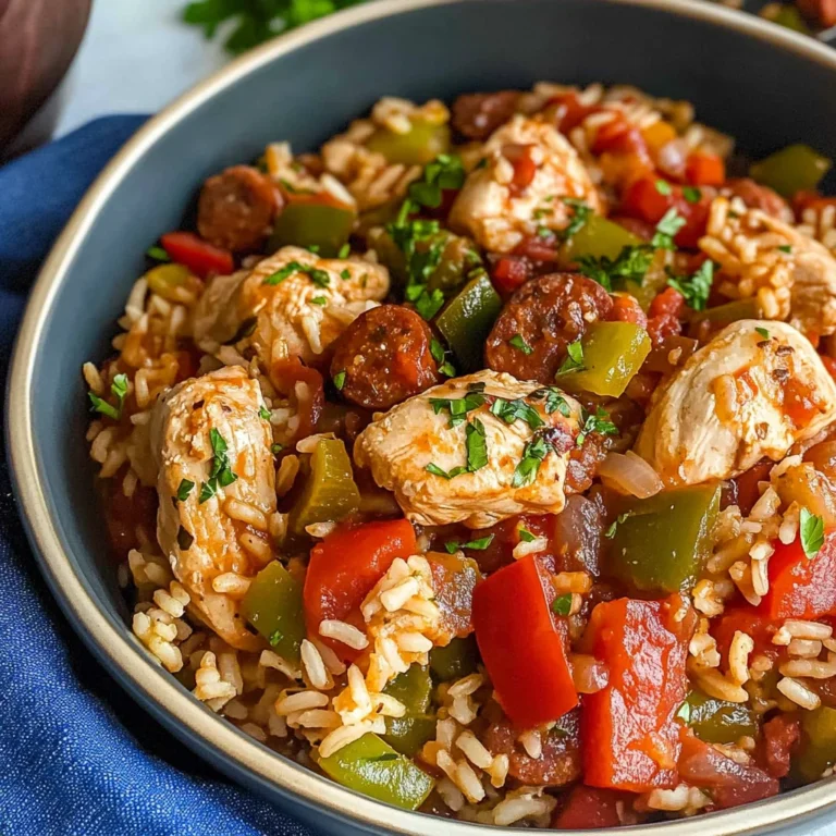 Slow Cooker Chicken Jambalaya