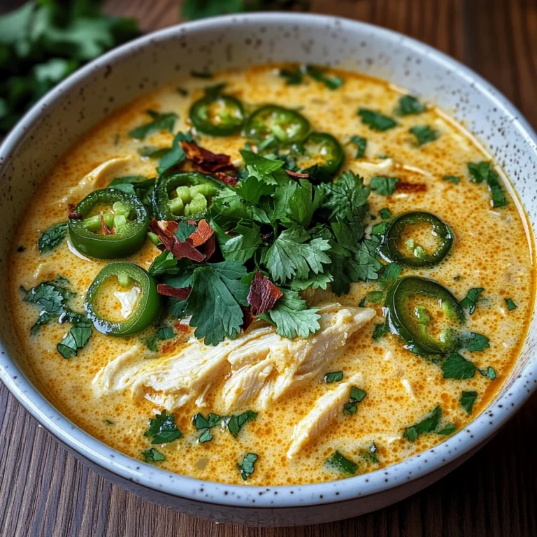 Spicy Jalapeño Popper Chicken Soup