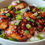 Sticky Honey Gochujang Chicken