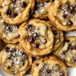 The Best Chewy Salted Caramel Chocolate Chip Cookies