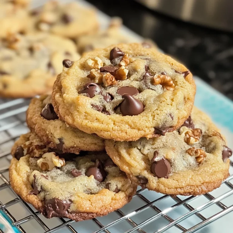Ultra Thick and Chewy Chocolate Chip Cookies