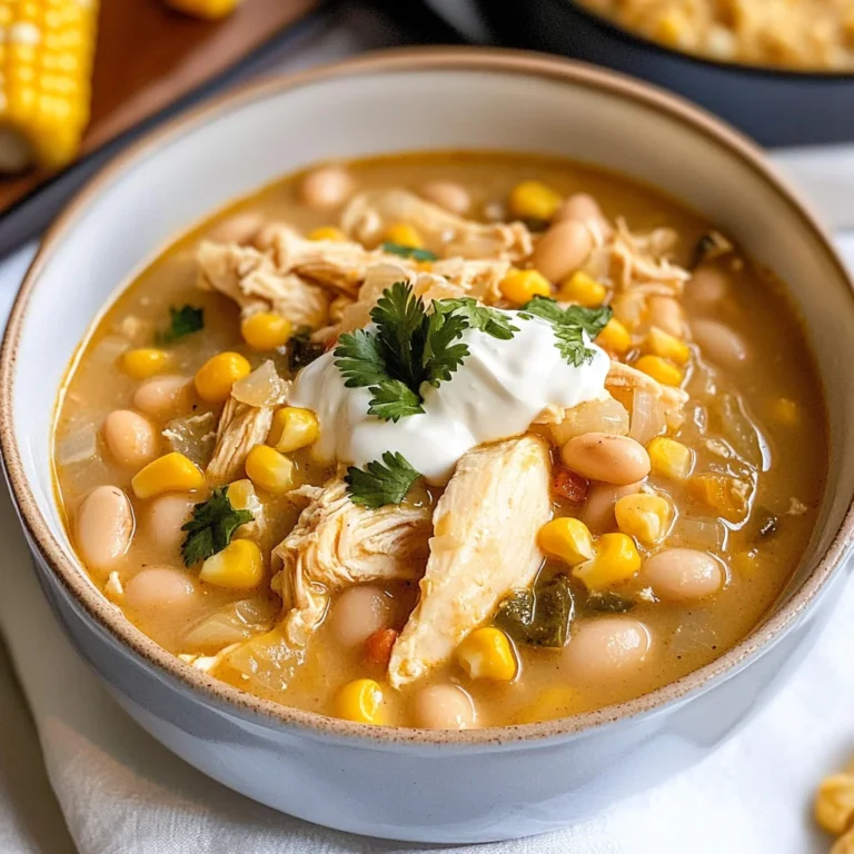 White Bean Chicken Chili Recipe