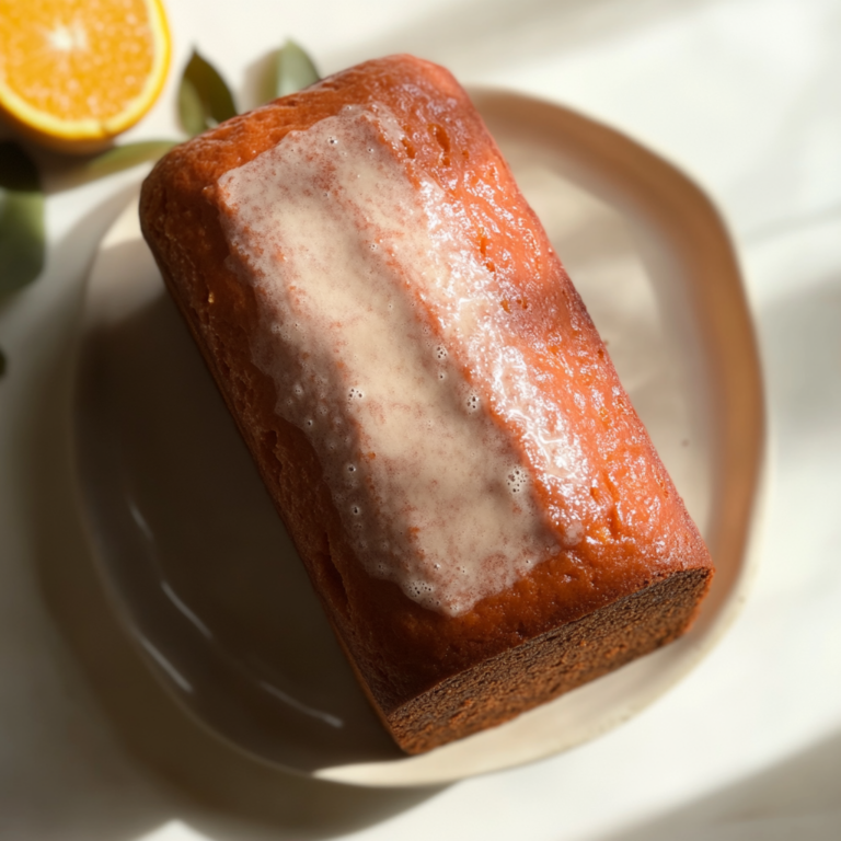 Blood Orange Loaf Cake