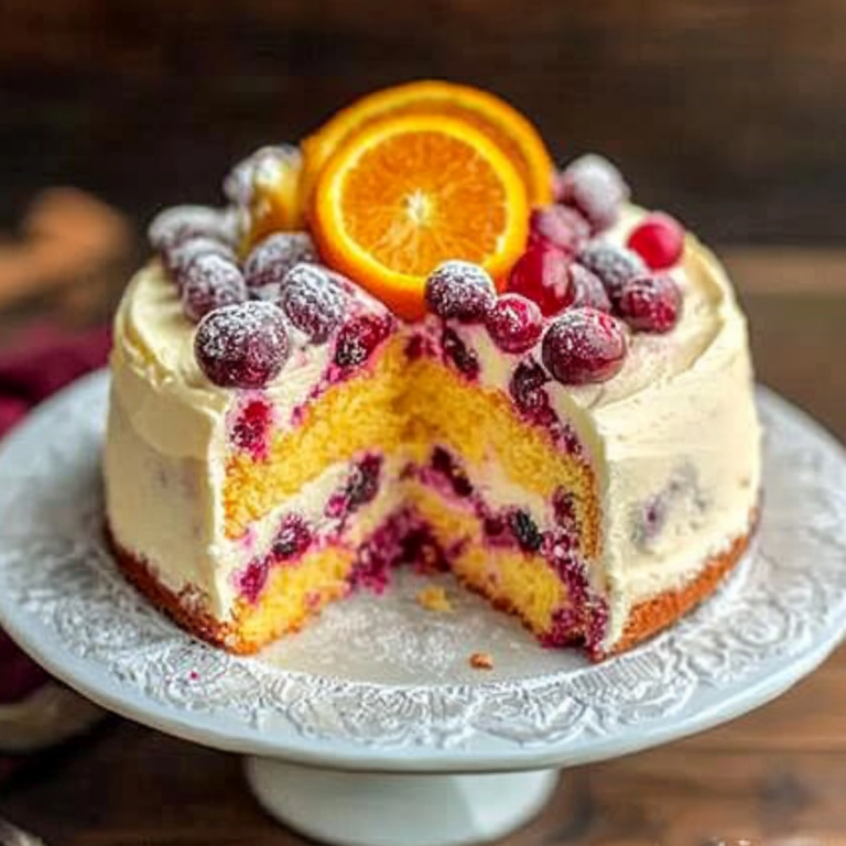Cranberry Orange Cake