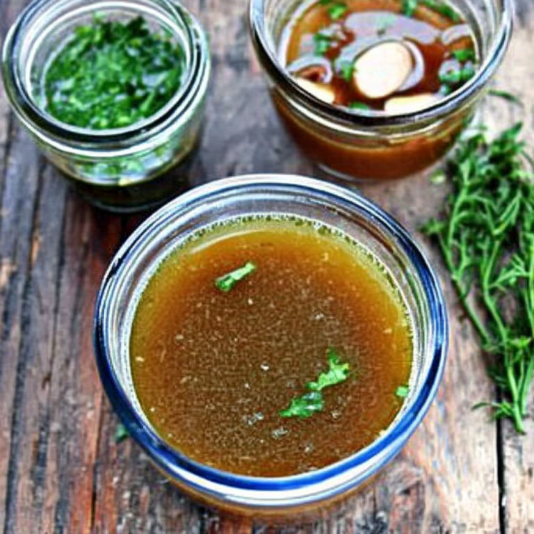 Ginger Garlic Mushroom Broth
