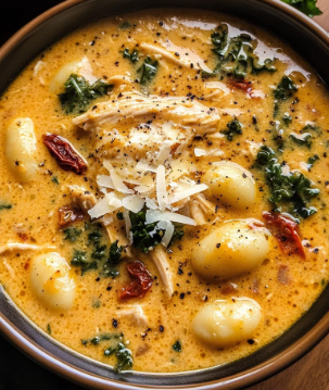 Marry Me’ Tuscan Chicken Gnocchi Soup