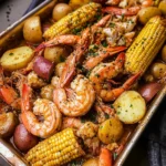 Cajun Seafood Boil with Garlic Butter Sauce