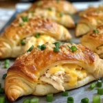 Chicken Stuffed Crescent Rolls Recipe - Easy & Delicious