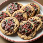 Chocolate Chip Christmas Cookies