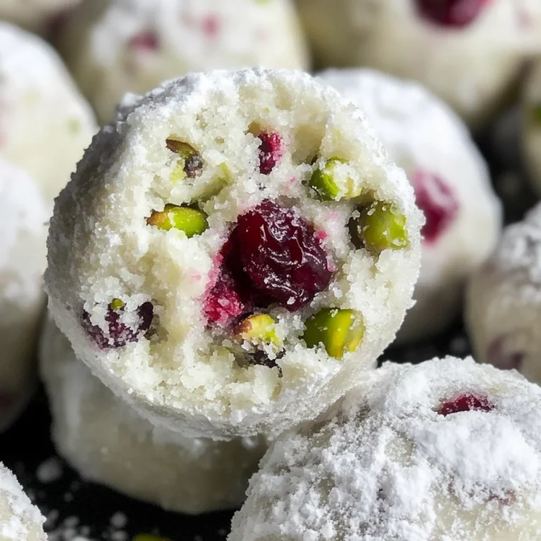 Cranberry Pistachio White Chocolate Truffles