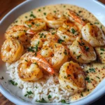 Creamy Garlic Butter Shrimp with Rice: A Quick and Comforting One-Pan Meal