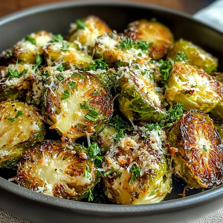 Delicious Garlic Butter Roasted Brussels Sprouts: A Flavorful Side Dish Recipe