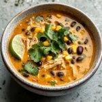Easy Chicken, Poblano, and Black Bean Soup (Small Batch)