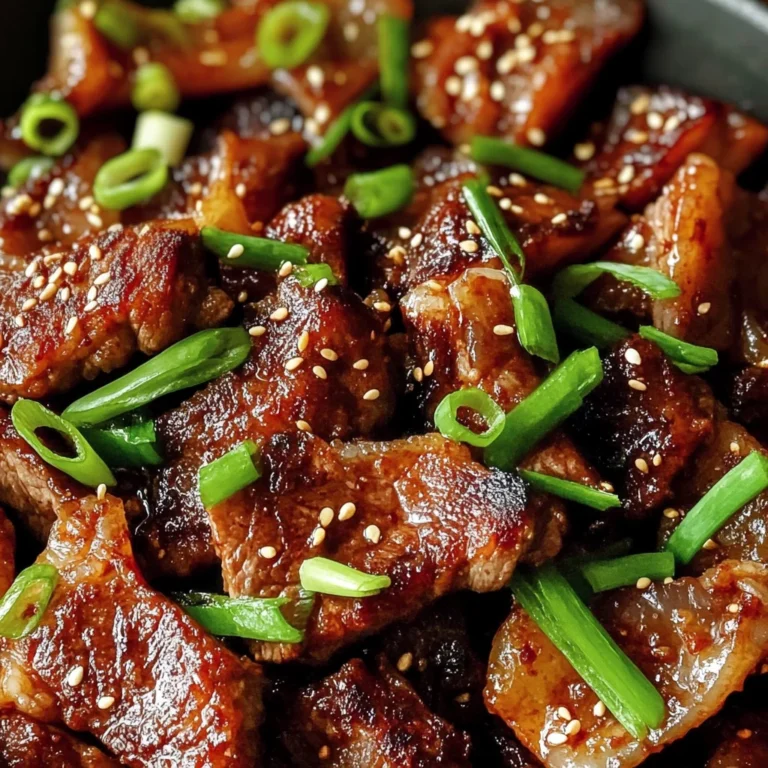 Healthy Korean beef Belly Skillet