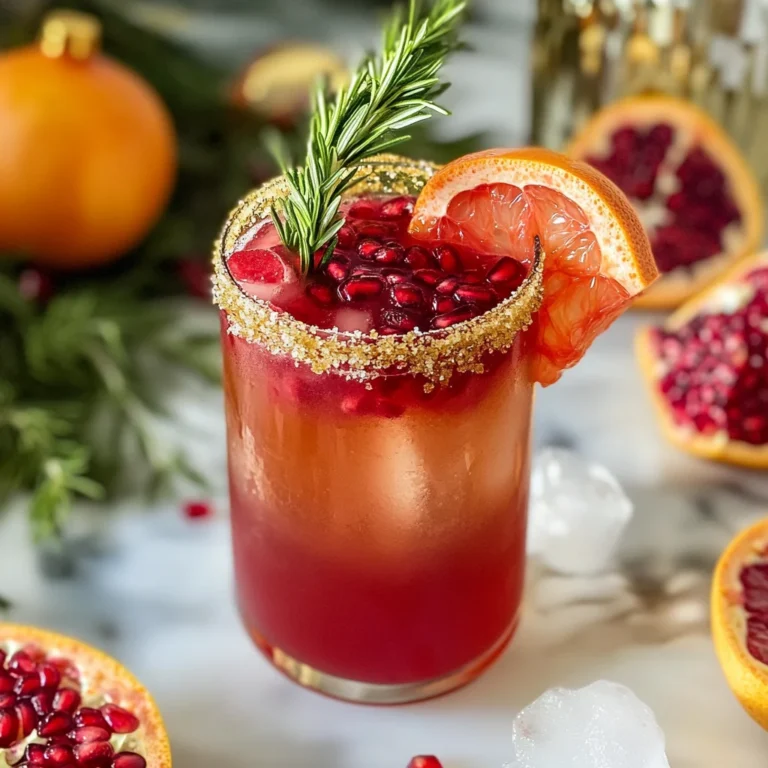 Merry Christmas Mocktail
