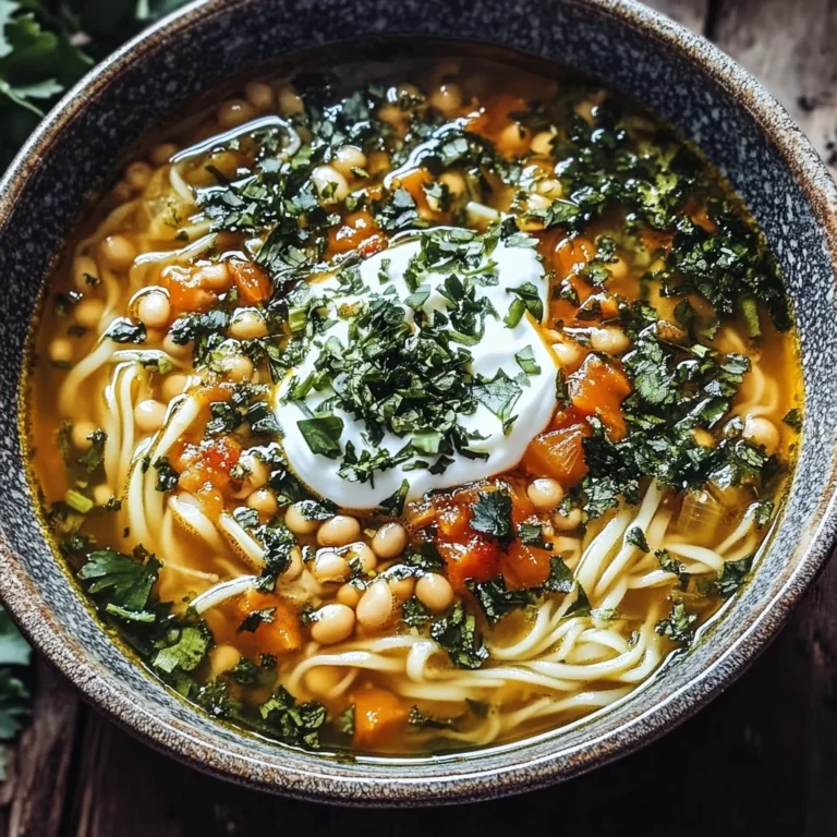 Nutritious Persian Noodle Soup for Cozy Comfort Anytime