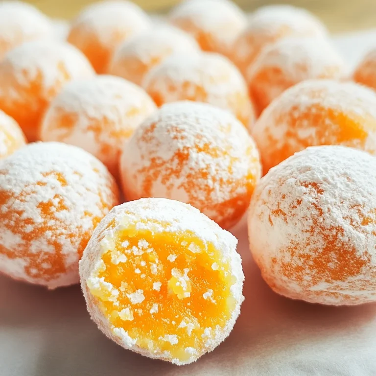 Orange Creamsicle Truffles