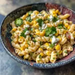 Perfect Mexican Street Corn Pasta Salad - homefoodkitchen