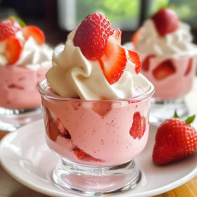 Strawberry Mousse