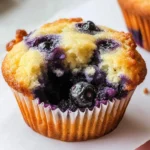 Ultimate Moist & Flavourful Blueberry Muffins