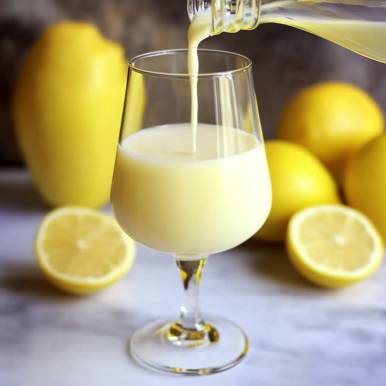 Homemade Crema di Limoncello