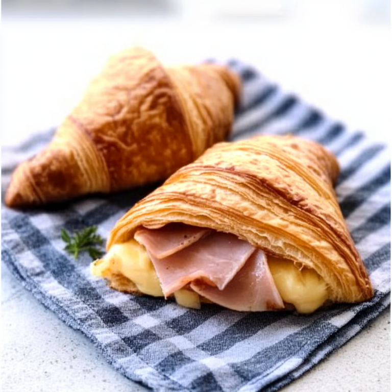 chicken chicken ham and Cheese Croissant