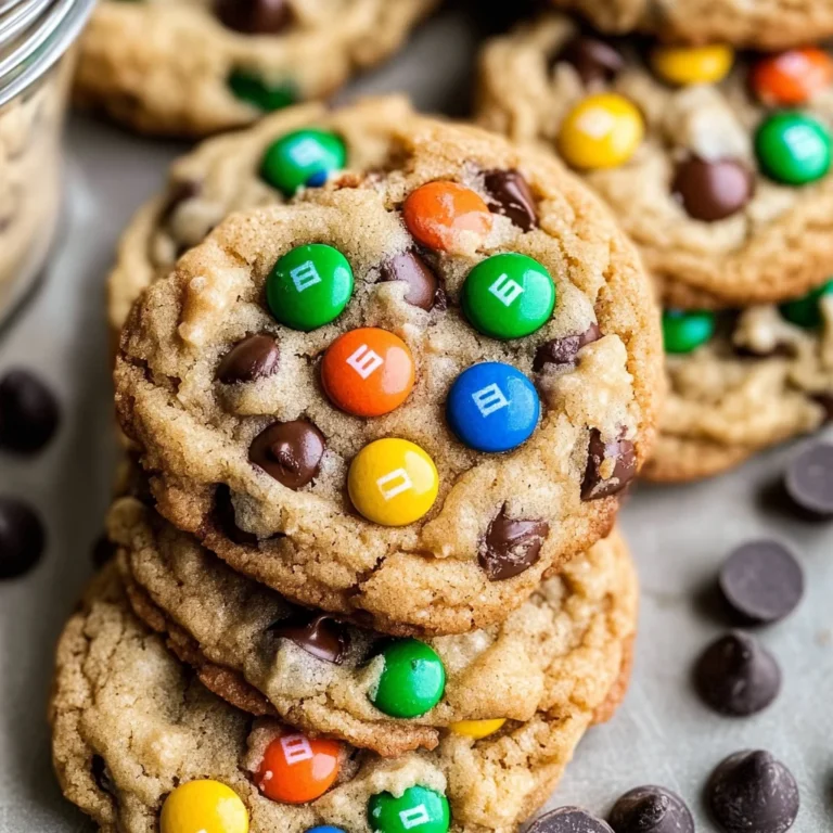 Bakery-Style Monster Cookies
