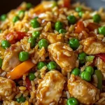 Bang Bang Chicken Fried Rice