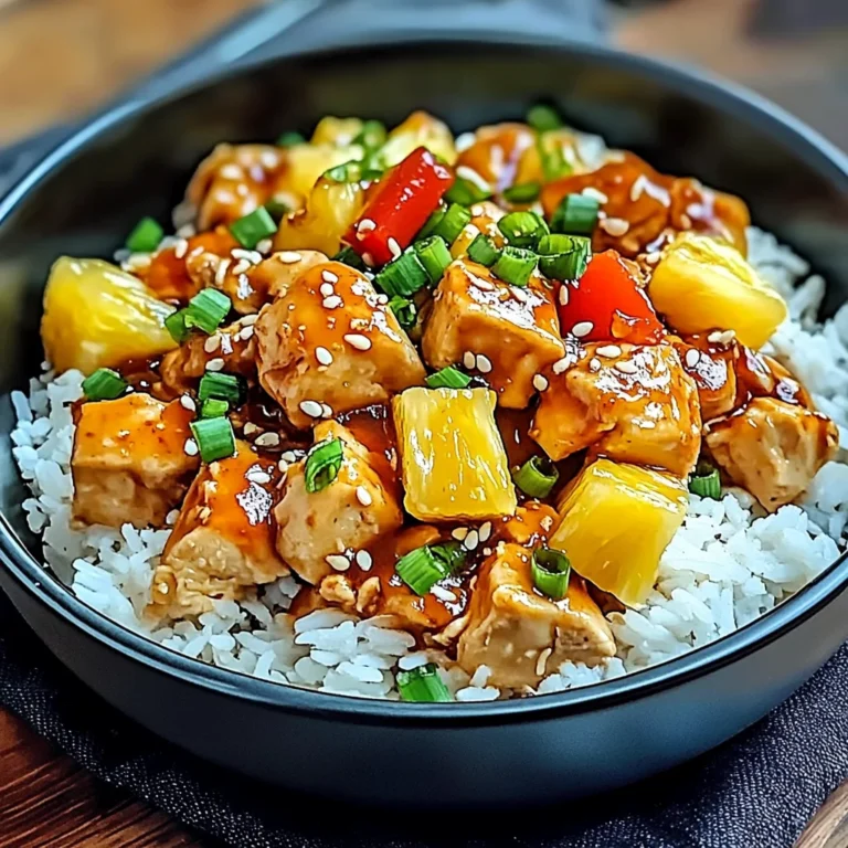 Best Pineapple Chicken and Rice Recipe