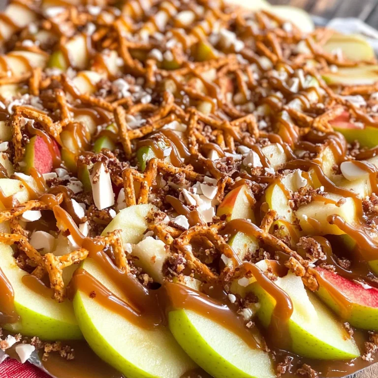 Caramel Apple Nachos