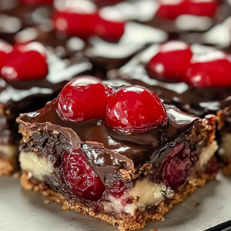 Chocolate Covered Cherry Magic Bars: A Sweet Delight!