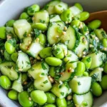 Crispy Cucumber Edamame Salad for a Refreshing Summer Treat