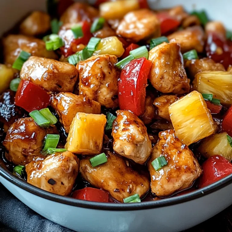 Delicious Chicken Pineapple Recipe