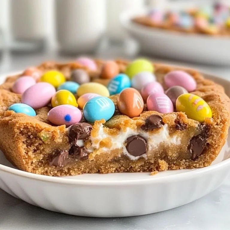 Easter Cookie Cake