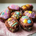 Easter Egg Brownies