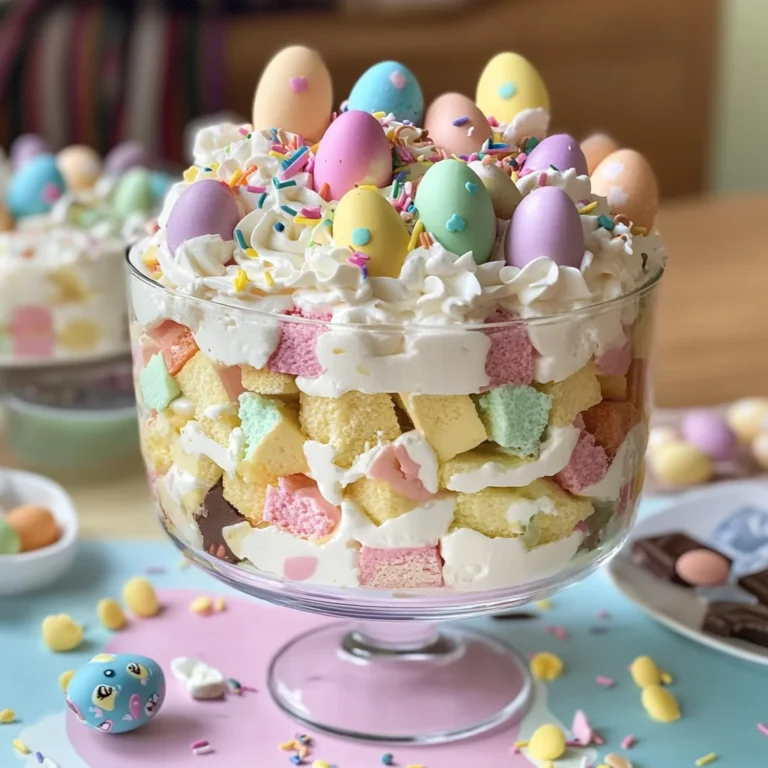 Easter Trifle Dessert