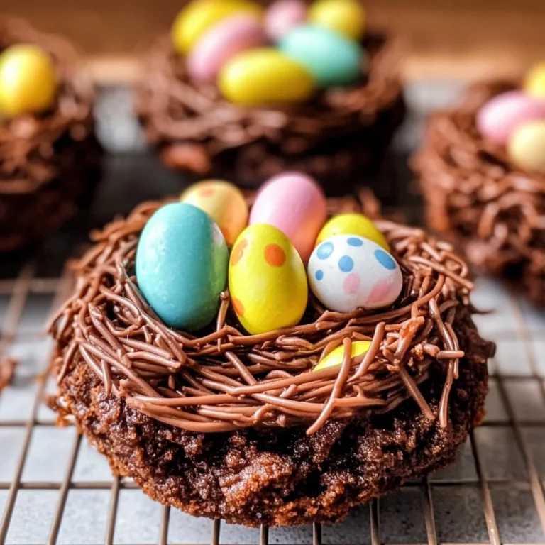 Easy Birds Nests Cookies Recipe