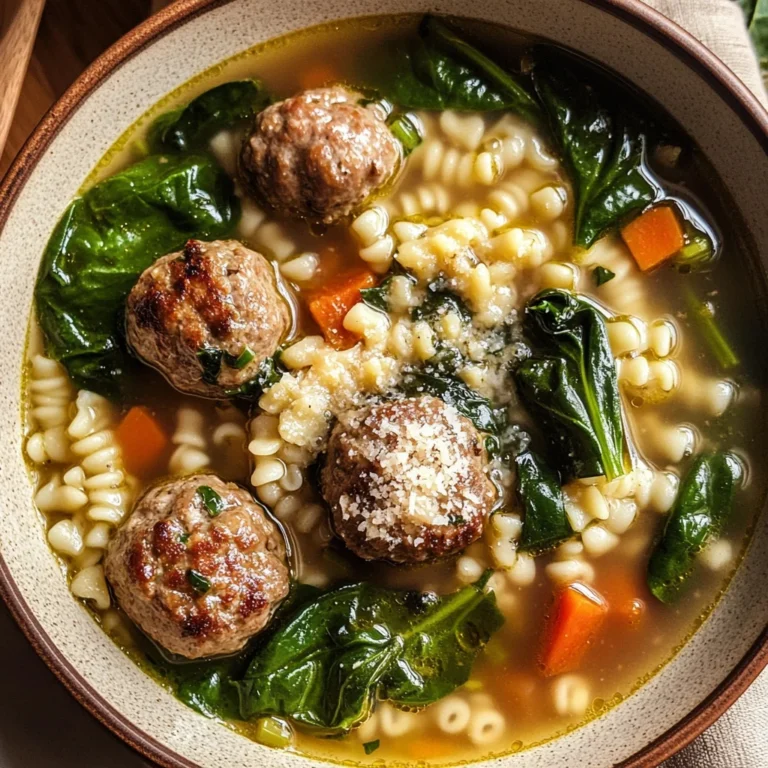 Easy Italian Wedding Soup Recipe